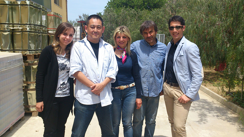 イタリアの農園にて